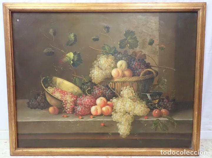 Arte: &Oacute;leo sobre lienzo sin firma - Foto 1