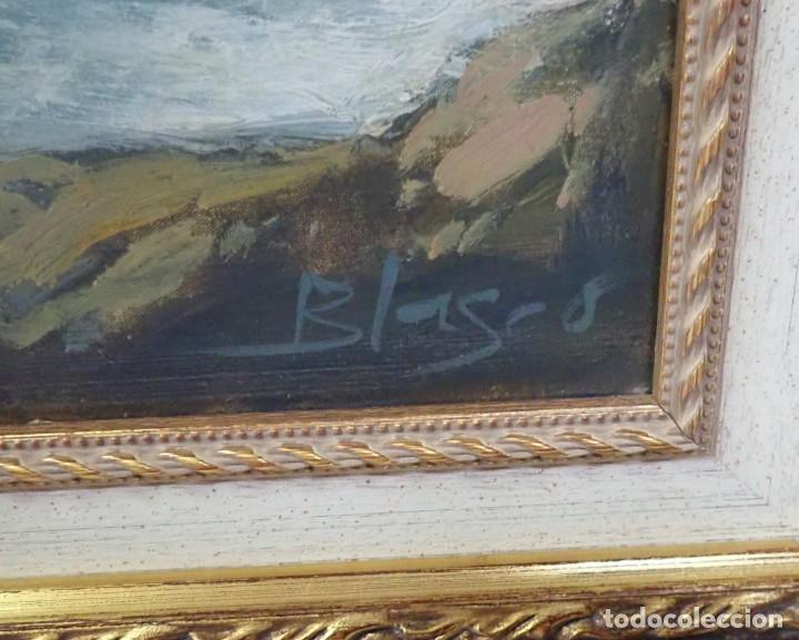 Arte: &Oacute;leo sobre lienzo firmado blasco - Foto 3