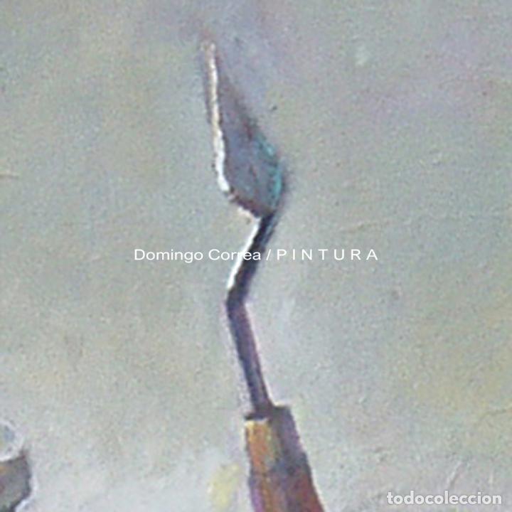 Arte: &Oacute;LEO SOBRE LIENZO COSAS DE PINTAR. DOMINGO CORREA - Foto 3