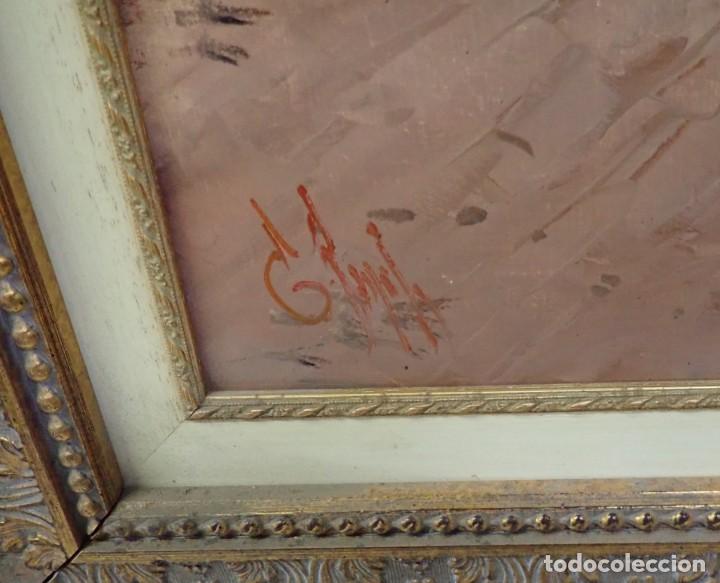 Arte: &Oacute;leo sobre lienzo firmado e,payes - Foto 3