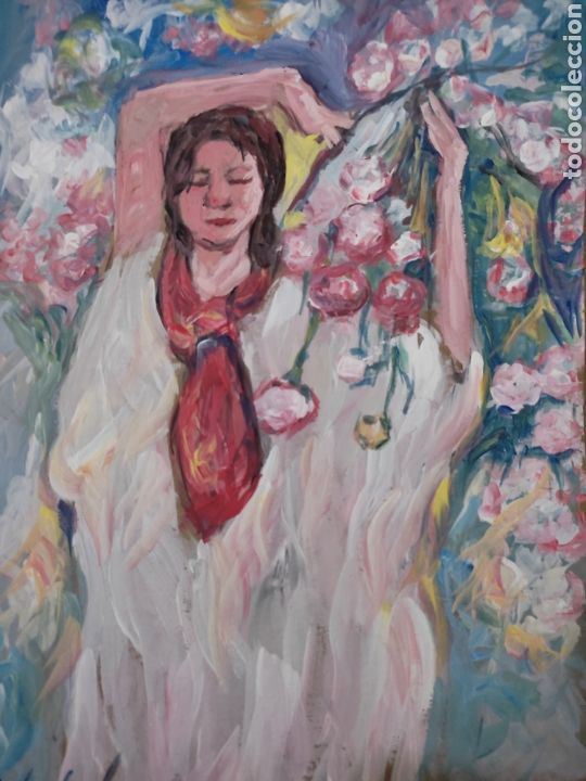 Kunst: Junto a mi jard&iacute;n (original)