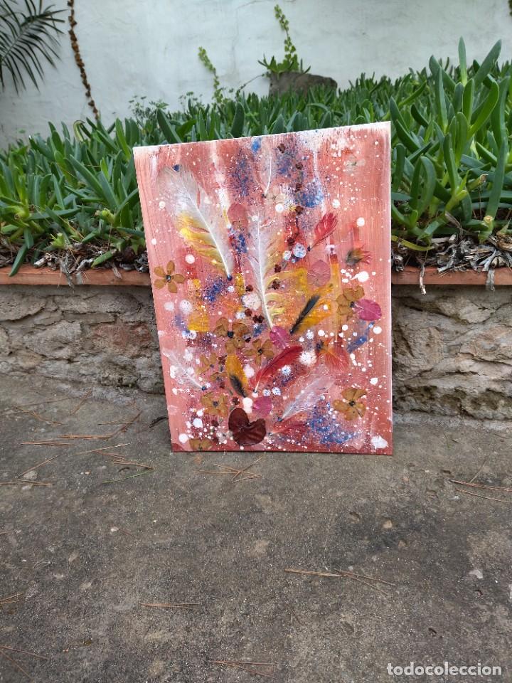 Arte: Cuadro sobre tablilla carton duro - Foto 3
