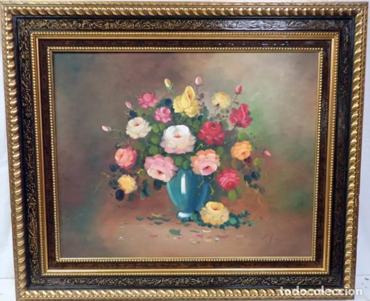 Kunst: &Oacute;leo sobre lienzo firmado e.jorda