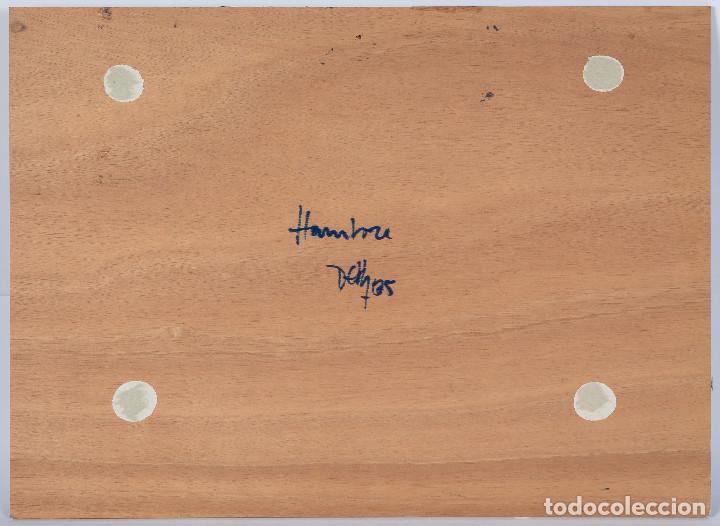 Arte: PINTURA EXPRESIONISTA &rdquo;Hambre&rdquo; - Foto 2