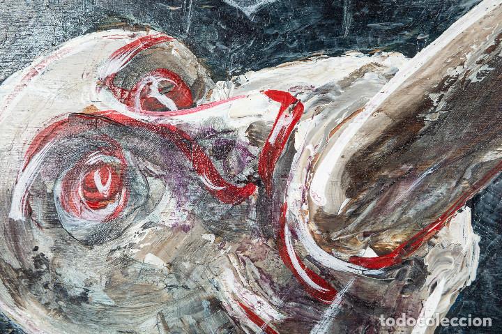 Arte: PINTURA EXPRESIONISTA &rdquo;Hambre&rdquo; - Foto 3