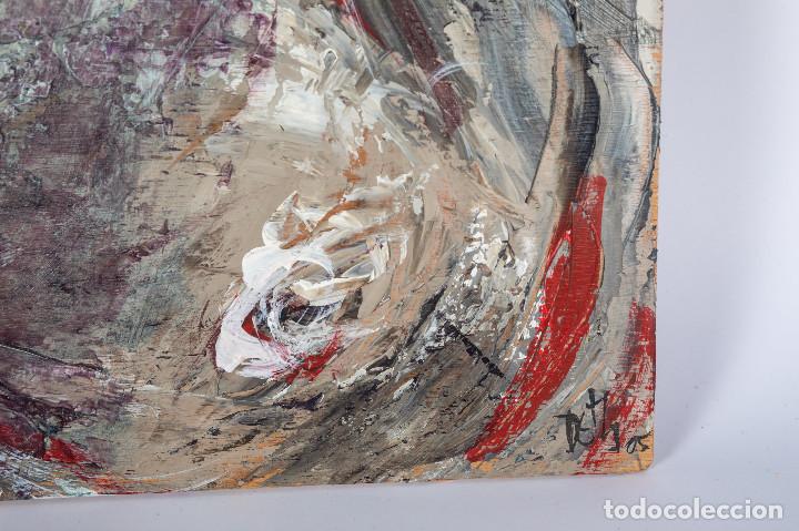 Arte: PINTURA EXPRESIONISTA &rdquo;Hambre&rdquo; - Foto 4