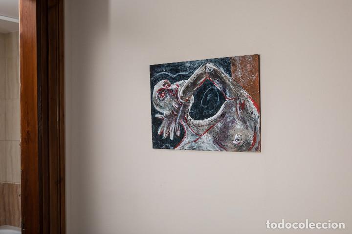 Arte: PINTURA EXPRESIONISTA &rdquo;Hambre&rdquo; - Foto 5