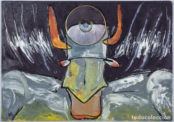 Arte: PINTURA EXPRESIONISTA &rdquo;Torito&rdquo; - Foto 1