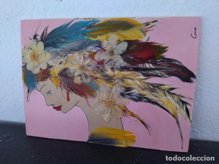 Arte: Cuadro sobre tablilla - Foto 2