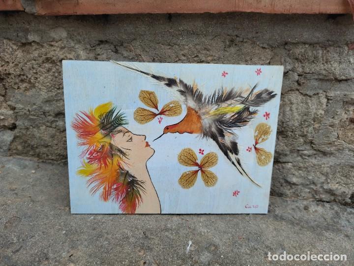 Arte: Cuadro sobre tablilla - Foto 1