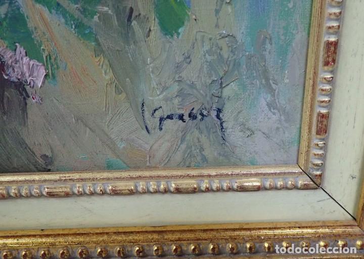 Arte: &Oacute;leo sobre lienzo firmado grassa - Foto 3