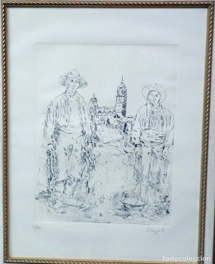Arte: grabado al aguafuerte graus santos - Foto 2