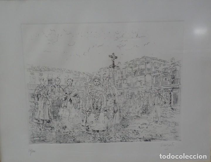 Arte: grabado al aguafuerte graus santos - Foto 2