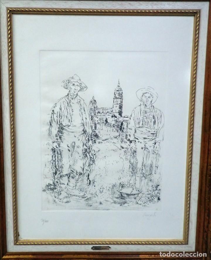 Arte: grabado al aguafuerte graus santos - Foto 2