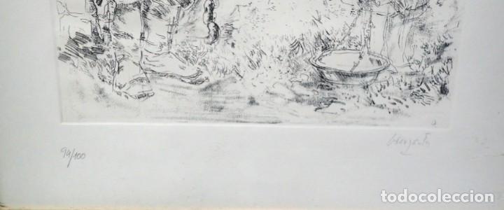 Arte: grabado al aguafuerte graus santos - Foto 3