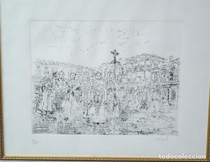 Arte: grabado al aguafuerte graus santos - Foto 2