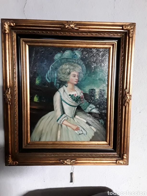 Arte: Cuadro pintado sobre tabla - Foto 1