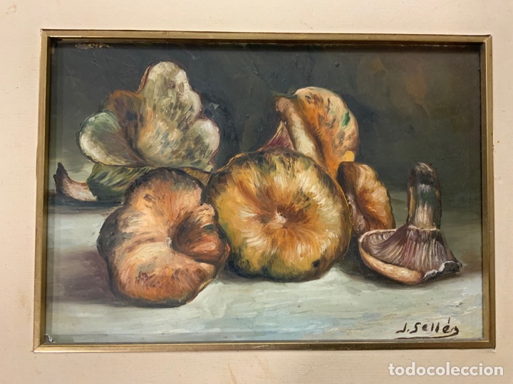 Arte: Bodeg&oacute;n de setas , Joaqu&iacute;n Sell&eacute;s Calatayud - Foto 1