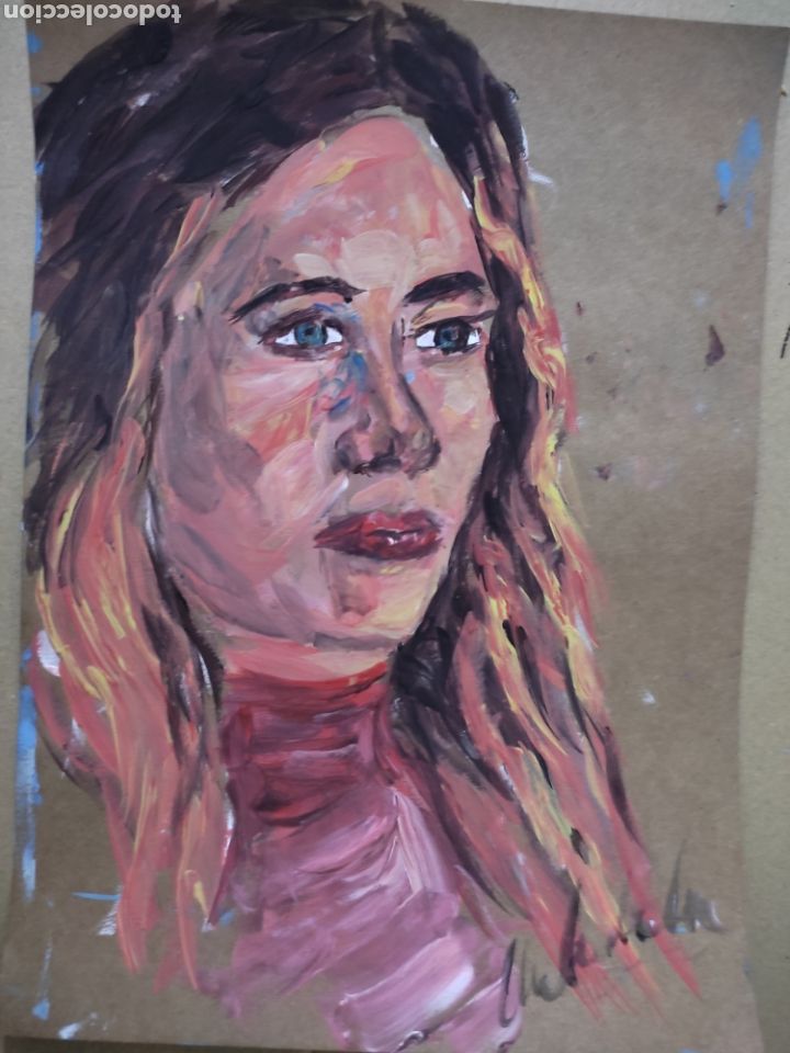 Arte: Retrato mujer ( original)