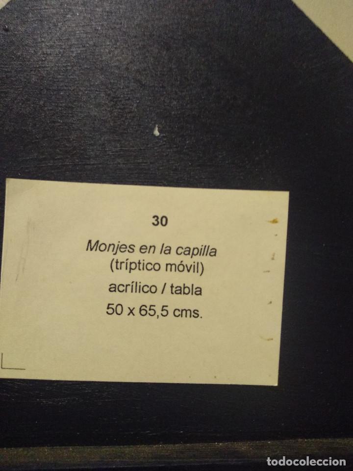 Arte: Monjes en la Capilla - RuizAnglada - Tr&iacute;ptico M&oacute;vil - Foto 5
