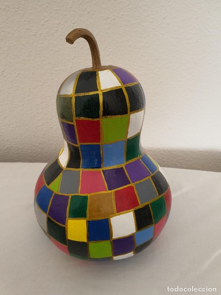 Arte: CALABAZA PINTADA A MANO - Foto 1