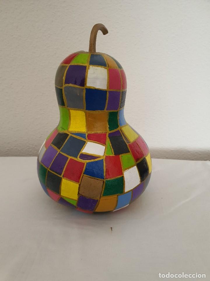 Arte: CALABAZA PINTADA A MANO - Foto 2