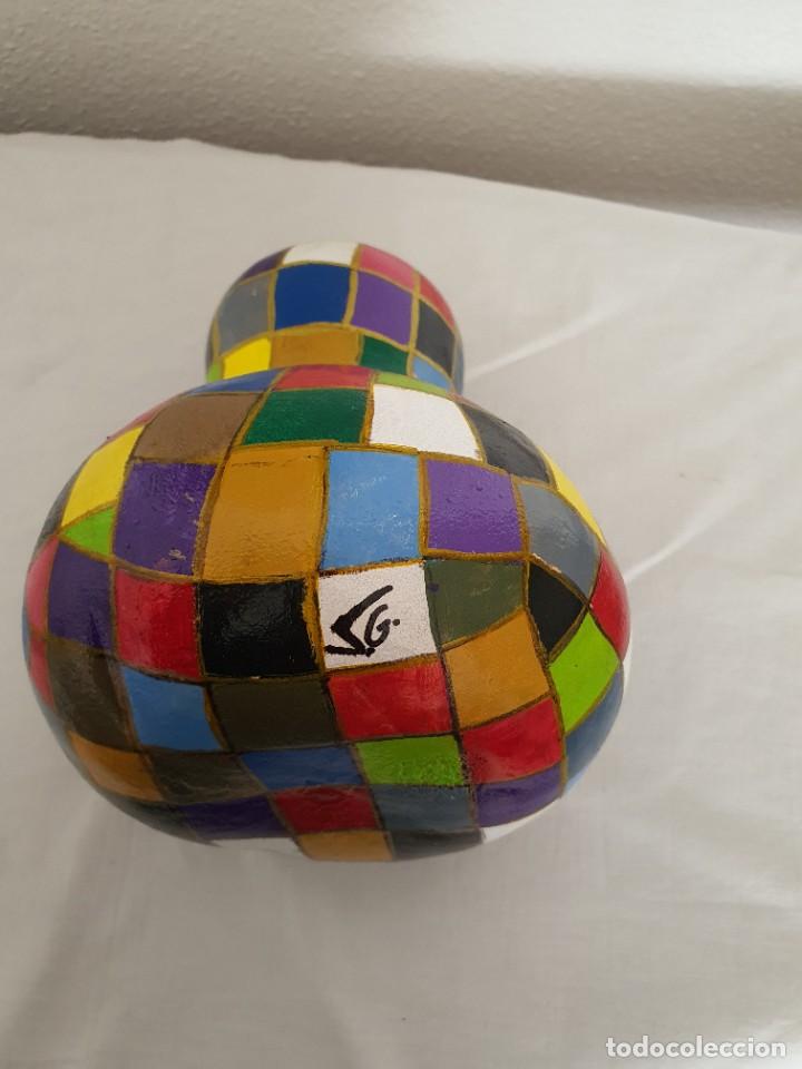 Arte: CALABAZA PINTADA A MANO - Foto 3