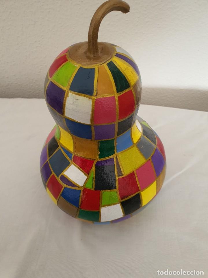 Arte: CALABAZA PINTADA A MANO - Foto 4