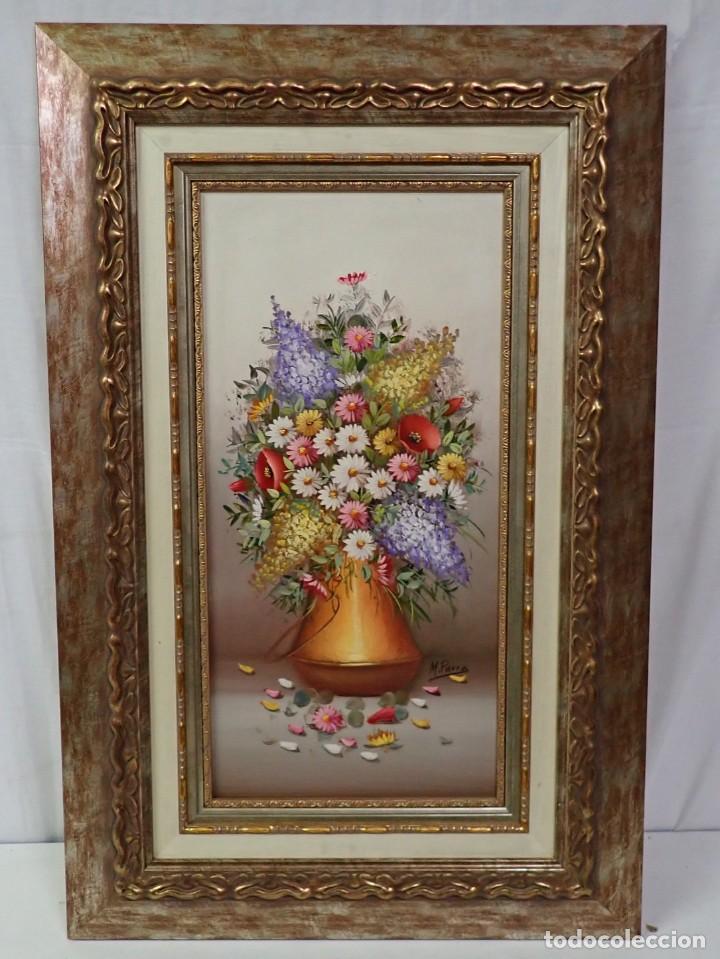 Kunst: &Oacute;leo sobre lienzo firmado m,parra