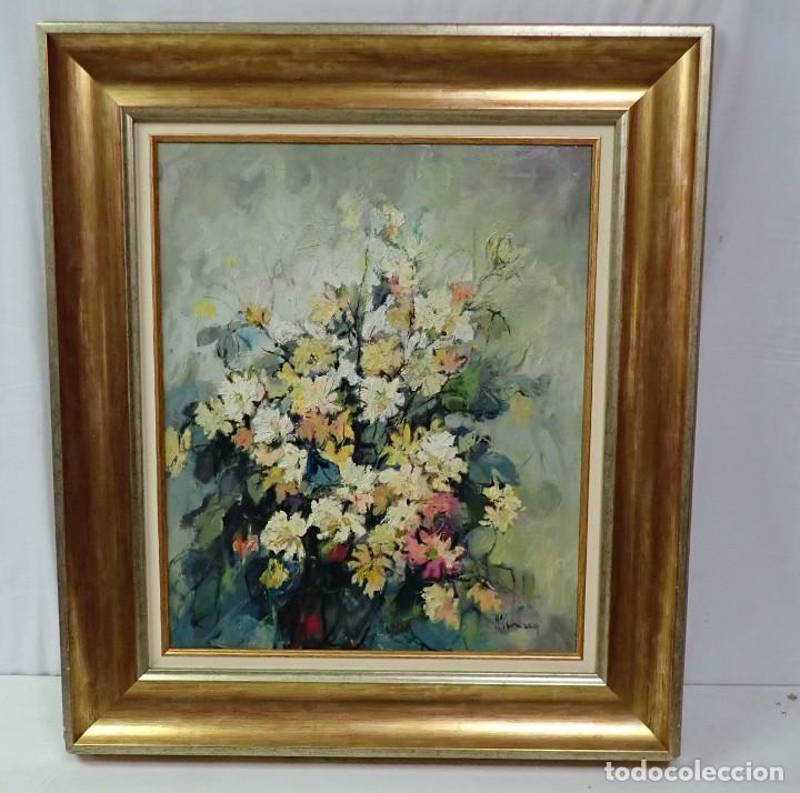Arte: &Oacute;leo sobre lienzo firmado grassa - Foto 1