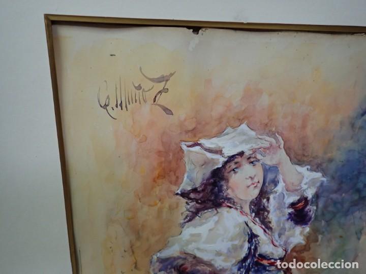 Arte: Acuarela firmada mu&ntilde;oz - Foto 2