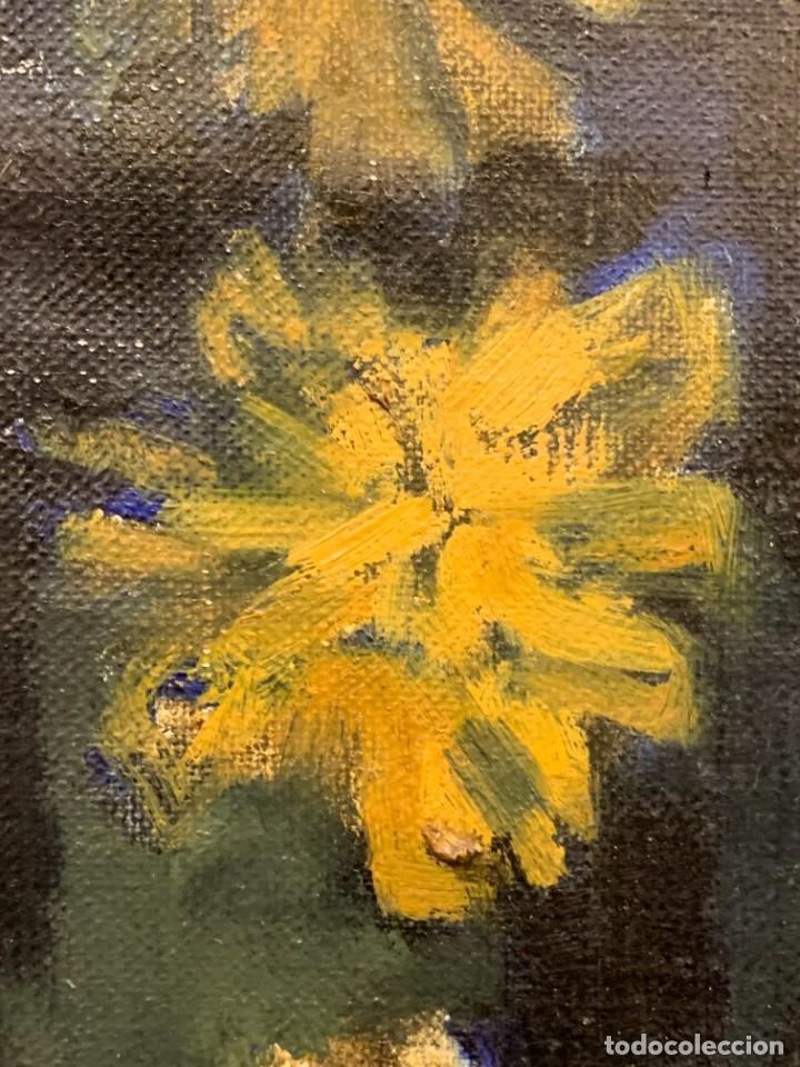 Arte: EXCEPCIONAL FLORERO ESC. ESPA&Ntilde;P&Ntilde;A - Foto 7