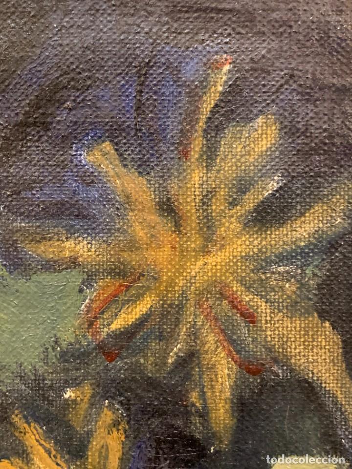 Arte: EXCEPCIONAL FLORERO ESC. ESPA&Ntilde;P&Ntilde;A - Foto 8