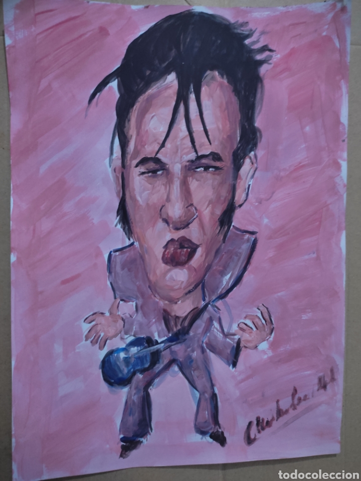 Arte: Elvis Presley ( caricatura) - Foto 3