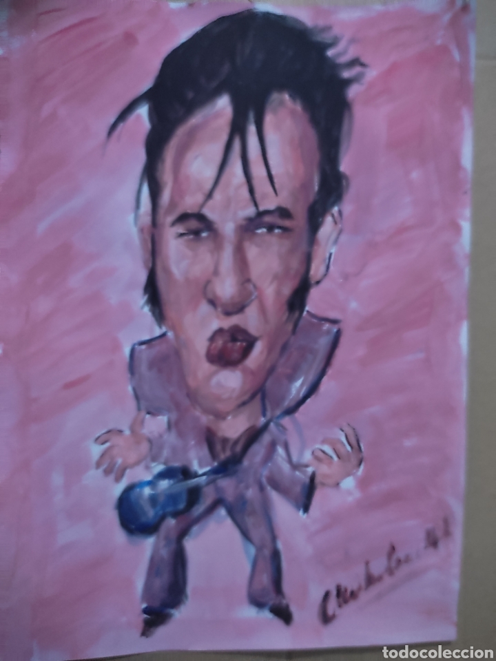 Arte: Elvis Presley ( caricatura) - Foto 5