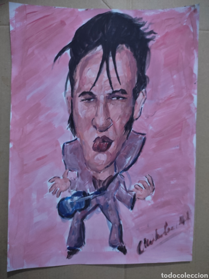 Arte: Elvis Presley ( caricatura) - Foto 6
