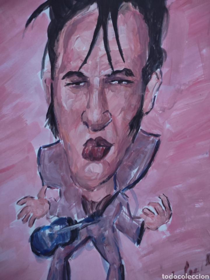 Arte: Elvis Presley ( caricatura) - Foto 7