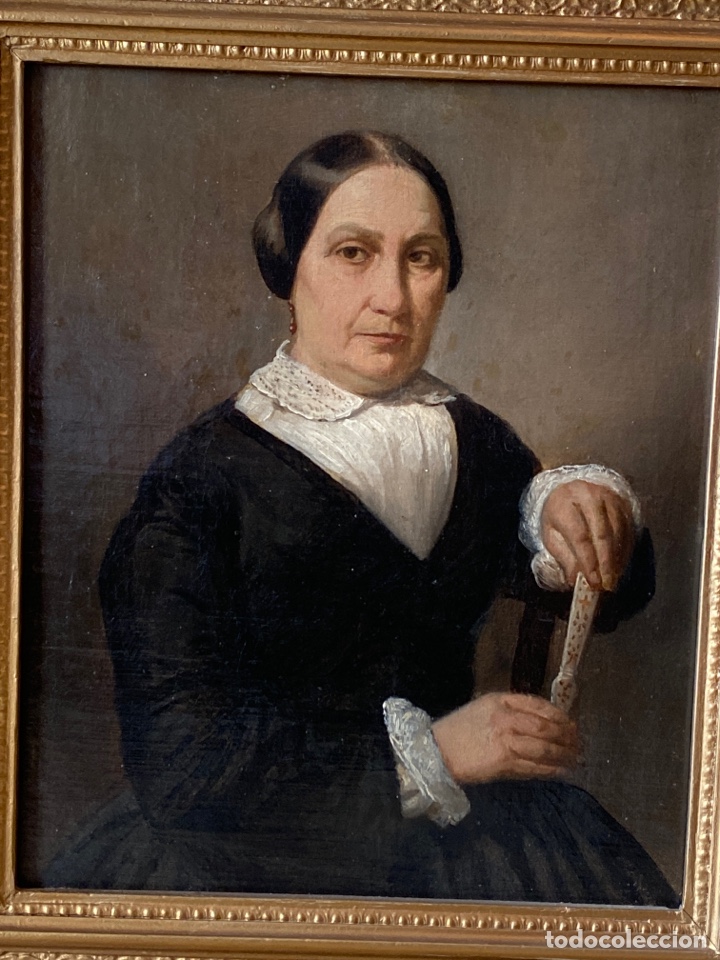 Arte: An&oacute;nimo. Siglo XIX. &Oacute;LEO sobre lienzo - Foto 2