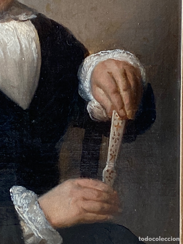 Arte: An&oacute;nimo. Siglo XIX. &Oacute;LEO sobre lienzo - Foto 4