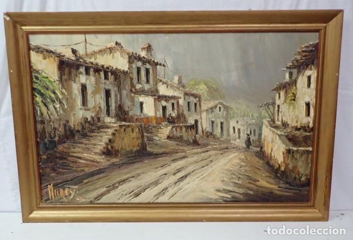 Kunst: &Oacute;leo sobre lienzo firmado murey