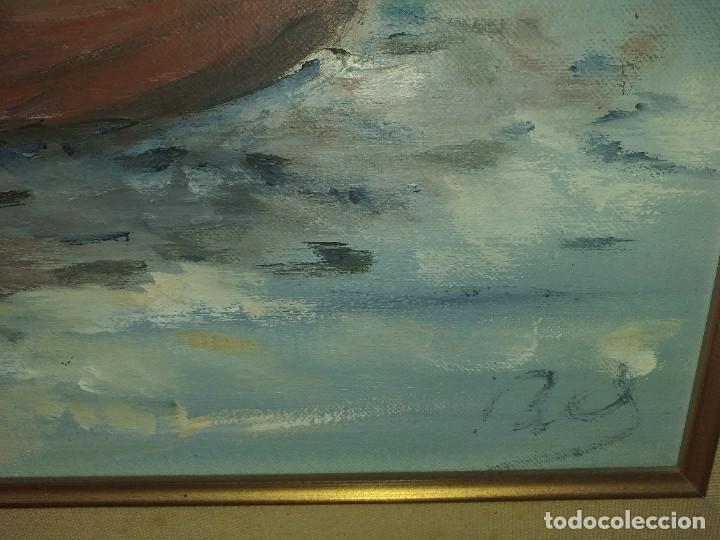 Arte: &Oacute;LEO SOBRE LIENZO FIRMADO - Foto 5