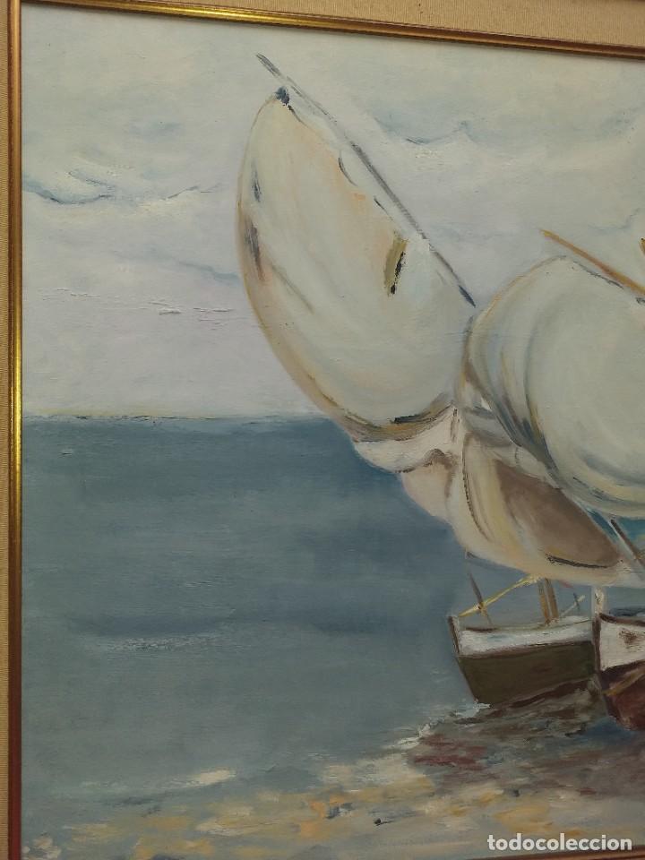 Arte: &Oacute;LEO SOBRE LIENZO FIRMADO - Foto 7