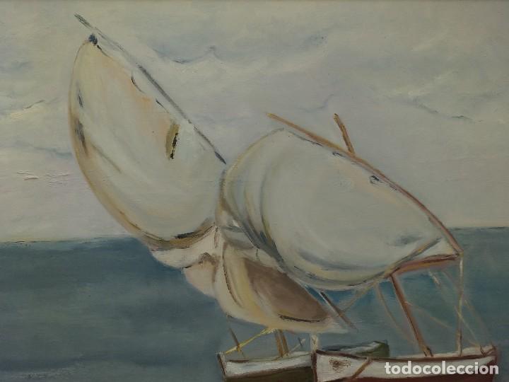 Arte: &Oacute;LEO SOBRE LIENZO FIRMADO - Foto 8