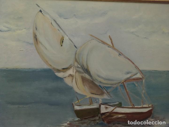 Arte: &Oacute;LEO SOBRE LIENZO FIRMADO - Foto 9