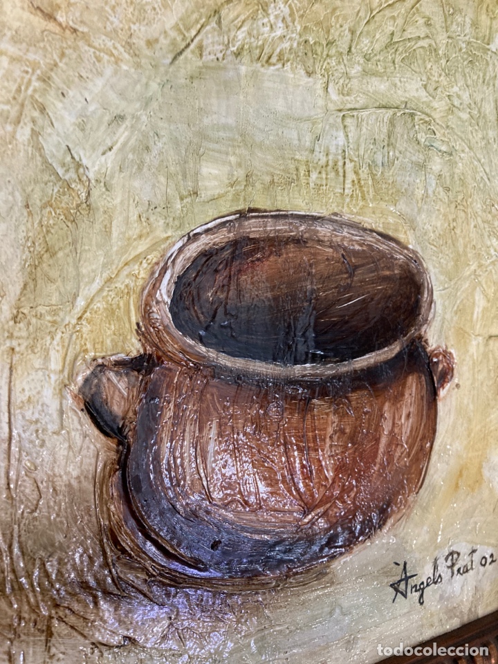 Arte: &Oacute;leo original, cer&aacute;mica de arcilld - Foto 3