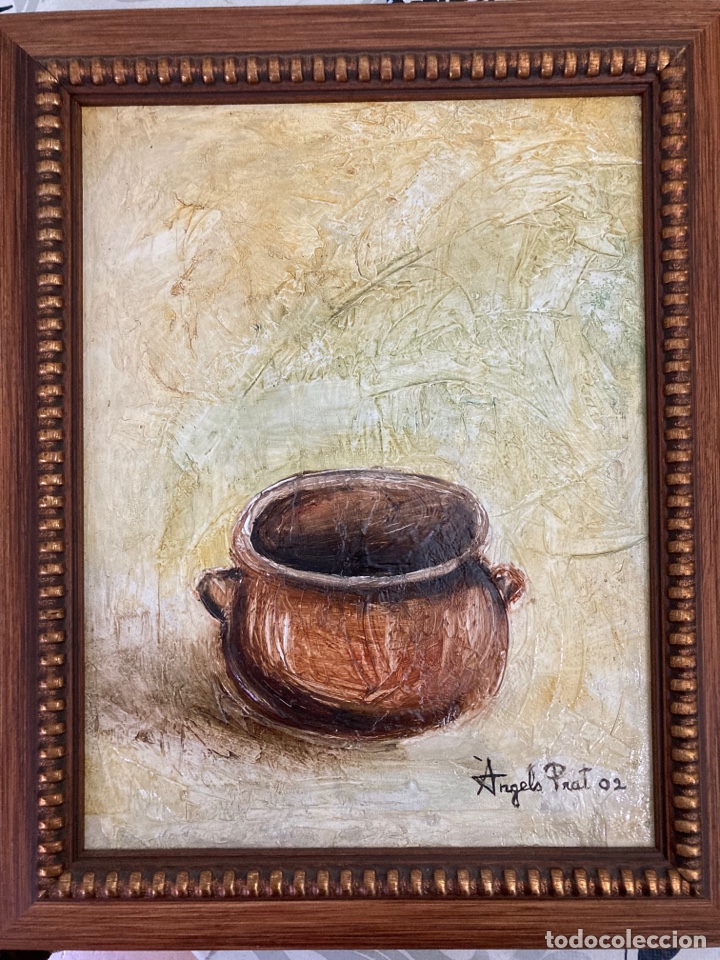 Arte: &Oacute;leo original, cer&aacute;mica de arcilld - Foto 1