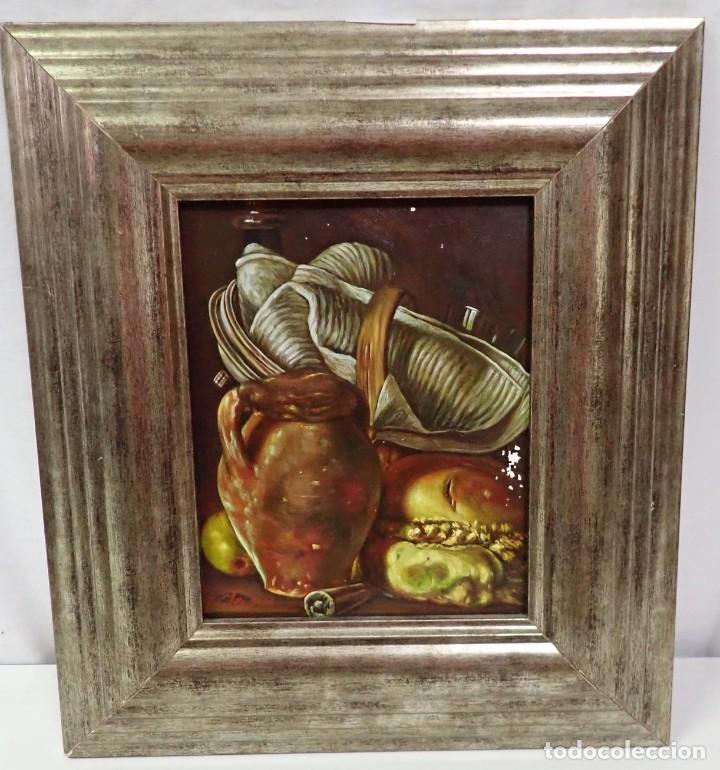 Arte: &Oacute;leo sobre tabla firmado a catalogar - Foto 1