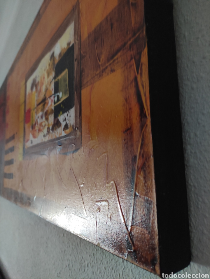 Arte: Cuadro decoraci&oacute;n &oacute;leo sobre tabla - Foto 3