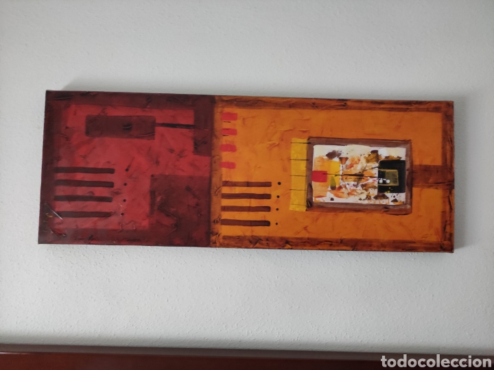 Arte: Cuadro decoraci&oacute;n &oacute;leo sobre tabla - Foto 1