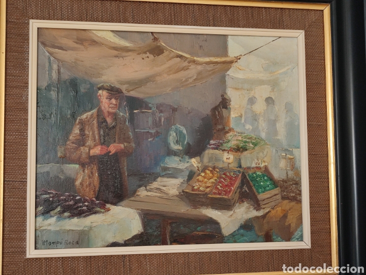 Arte: &Oacute;leo sobre lienzo Alfredo Momp&oacute; Roca - Foto 2